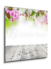Obraz   Spring blossoms background, 50 x 50 cm