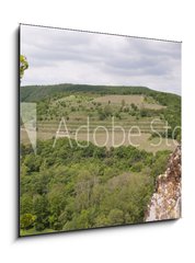 Obraz 1D - 50 x 50 cm F_F83256331 - View of well known vineyard Sobes in Znojmo region, Moravia, Cze - Pohled na znm vinice Sobes v Znojm, na Morav, v Cze