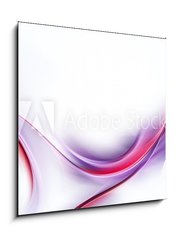 Obraz 1D - 50 x 50 cm F_F85107105 - Elegant Fractal Waves Design