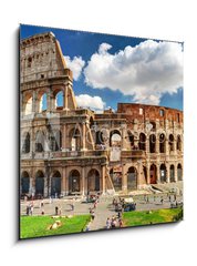 Obraz 1D - 50 x 50 cm F_F85240866 - Colosseum in Rome - Koloseum v Římě