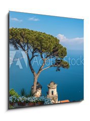 Obraz 1D - 50 x 50 cm F_F86733800 - Villa Rufolo in Ravello town, Amalfi coast, Italy - Villa Rufolo ve mst Ravello, pobe Amalfi, Itlie