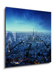 Obraz 1D - 50 x 50 cm F_F86925891 - Paris skyline at sunset, France