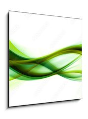 Obraz 1D - 50 x 50 cm F_F89102505 - abstract green wave background