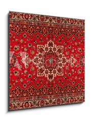 Obraz   Old Persian carpet with pattern. top view, 50 x 50 cm