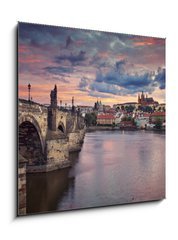 Obraz 1D - 50 x 50 cm F_F91621978 - Prague. Image of Prague, capital city of Czech Republic, during beautiful sunset.