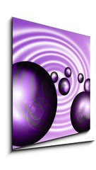 Obraz 1D - 50 x 50 cm F_F980152 - purple pearls - fialové perly