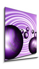 Obraz 1D - 50 x 50 cm F_F980152 - purple pearls