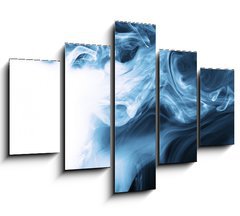 Obraz ptidln 5D - 150 x 100 cm F_GB10407695 - Realistic Smoke - Realistick kou