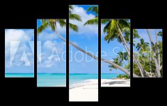 Obraz 5D ptidln - 150 x 100 cm F_GB116010752 - Urlaub am Strand