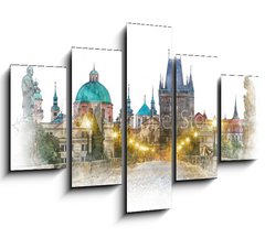 Obraz 5D ptidln - 150 x 100 cm F_GB118221693 - Prague