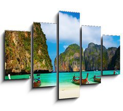 Obraz   Tropical beach, Maya Bay, Thailand, 150 x 100 cm