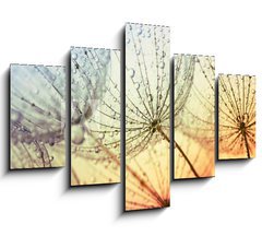 Obraz 5D ptidln - 150 x 100 cm F_GB155375500 -  dandelion flower background