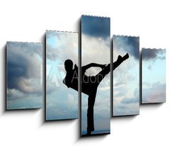 Obraz   Kung fu at the edge, 150 x 100 cm