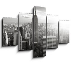 Obraz ptidln 5D - 150 x 100 cm F_GB16364869 - New York skyline