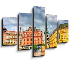 Obraz   Freedom Square, the main square of Brno in Czech Republic, 150 x 100 cm