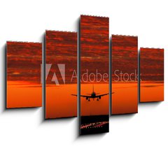 Obraz 5D ptidln - 150 x 100 cm F_GB180678 - landebahn
