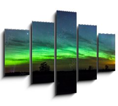 Obraz   Green Aurora Borealis, 150 x 100 cm