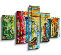 Obraz 5D ptidln - 150 x 100 cm F_GB229305954 - Original art oil and palette knife on canvas