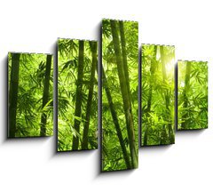 Obraz ptidln 5D - 150 x 100 cm F_GB25655777 - Bamboo forest.