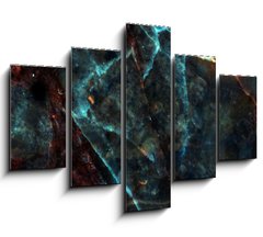 Obraz   black marble texture, 150 x 100 cm