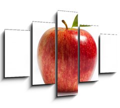 Obraz 5D ptidln - 150 x 100 cm F_GB26758479 - rayal gala apple on white