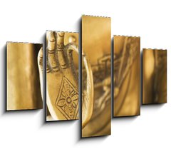 Obraz ptidln 5D - 150 x 100 cm F_GB26799446 - Hand of the golden Buddha 02