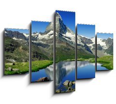 Obraz ptidln 5D - 150 x 100 cm F_GB27896209 - Matterhorn