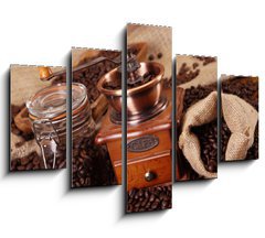 Obraz 5D ptidln - 150 x 100 cm F_GB28378759 - Hot coffee and chocolate 