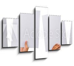 Obraz ptidln 5D - 150 x 100 cm F_GB28827741 - various blank cardboard - rzn przdn lepenky