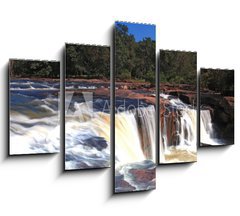 Obraz   waterfall Tadtone in climate forest of Thailand, 150 x 100 cm