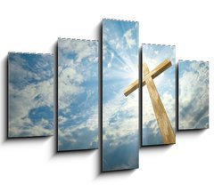 Obraz   cross against the sky, 150 x 100 cm
