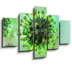 Obraz 5D ptidln - 150 x 100 cm F_GB318368939 - Coronavirus 2019