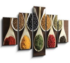Obraz 5D ptidln - 150 x 100 cm F_GB32042389 - Spices and herbs - Koen a byliny