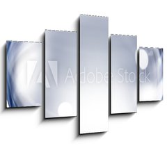 Obraz   Transparent glass sphere, 150 x 100 cm