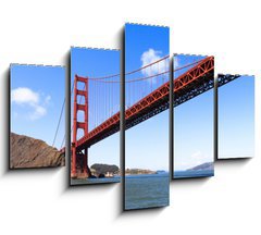 Obraz ptidln 5D - 150 x 100 cm F_GB32693555 - Golden Gate