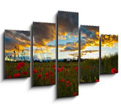 Obraz   Poppy Field, 150 x 100 cm