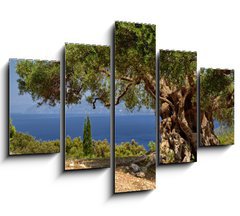 Obraz ptidln 5D - 150 x 100 cm F_GB33058349 - Griechische Inseln