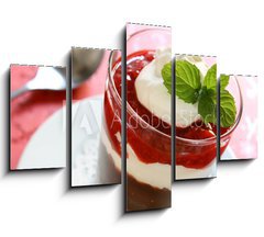 Obraz 5D ptidln - 150 x 100 cm F_GB36810911 - Chocolate Pudding Parfait