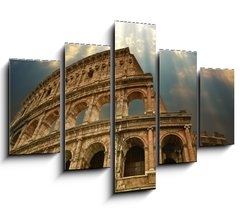 Obraz 5D ptidln - 150 x 100 cm F_GB36832500 - Great Colosseum in Rome - Velk koloseum v m