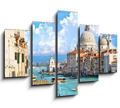 Obraz ptidln 5D - 150 x 100 cm F_GB37097506 - Venice, view of grand canal and basilica of santa maria della sa