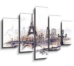 Obraz 5D ptidln - 150 x 100 cm F_GB37143083 - Paris (series C)