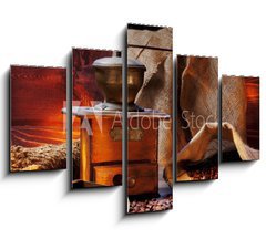 Obraz 5D ptidln - 150 x 100 cm F_GB37176509 - Kaffeem hle Antik