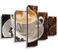 Obraz ptidln 5D - 150 x 100 cm F_GB38278131 - Kaffee