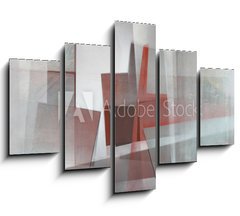 Obraz 5D ptidln - 150 x 100 cm F_GB38353538 - Abstraktes Gemlde