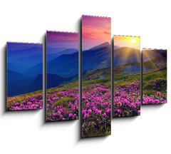 Obraz 5D ptidln - 150 x 100 cm F_GB39975795 - mountain landscape
