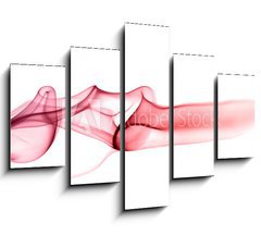 Obraz ptidln 5D - 150 x 100 cm F_GB4030621 - Abstract Smoke - Abstraktn kou