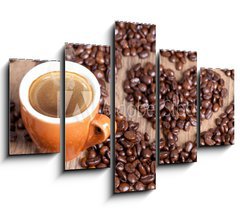 Obraz 5D ptidln - 150 x 100 cm F_GB40374199 - Coffee love