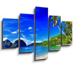 Obraz   panoramic beautiful beach scenery  El nido,palawan, 150 x 100 cm