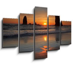 Obraz 5D ptidln - 150 x 100 cm F_GB40900437 - cannon beach