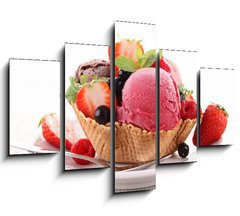 Obraz 5D ptidln - 150 x 100 cm F_GB41290047 - dessert, ice cream